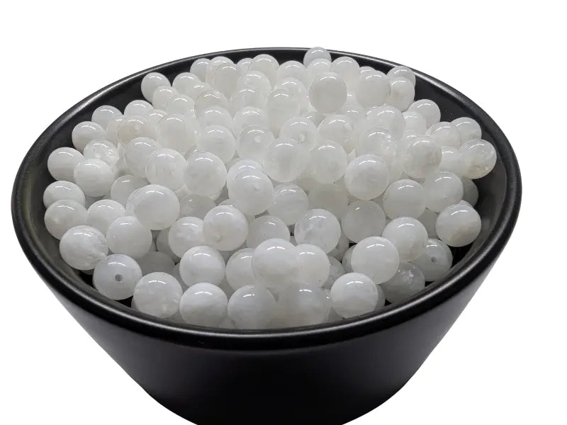 Pierre de lune - 6 mm - 30/60 perles Les Précieuses Perles