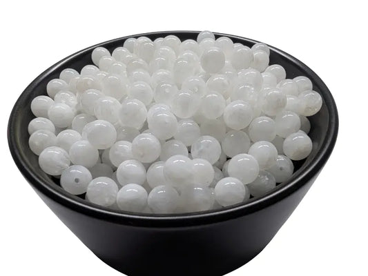 Pierre de lune - 6 mm - 30/60 perles Les Précieuses Perles