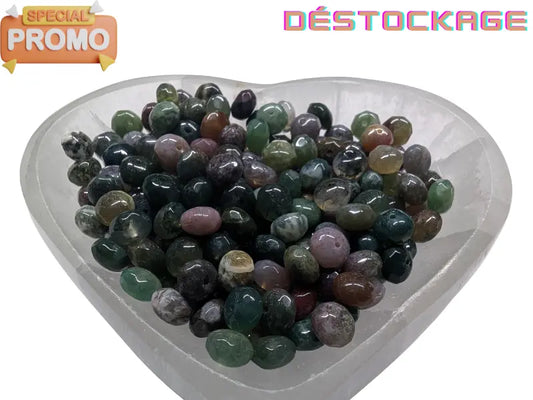 Agate Indienne - Facettes 8 x 5 mm - 30/60 Perles Les Précieuses Perles