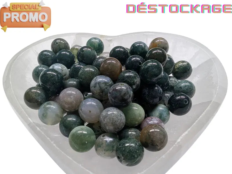 Agate indienne - 10 mm - 20 Perles Les Précieuses Perles