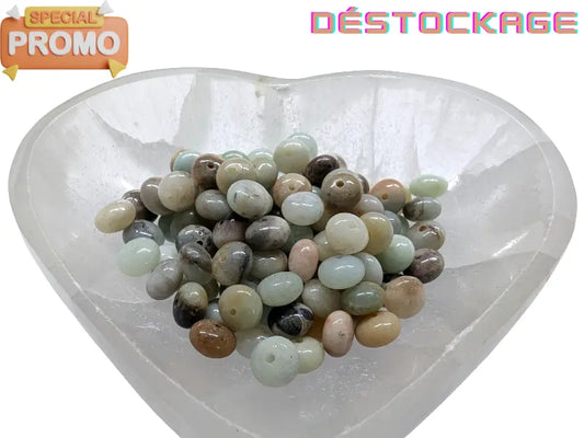 Amazonite - 8 x 5 mm - 30 Perles Les Précieuses Perles