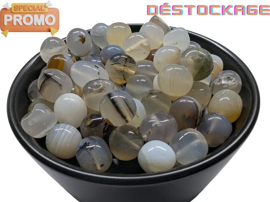 Calcédoine - Perles nuggets - 15/30 Perles Les Précieuses Perles