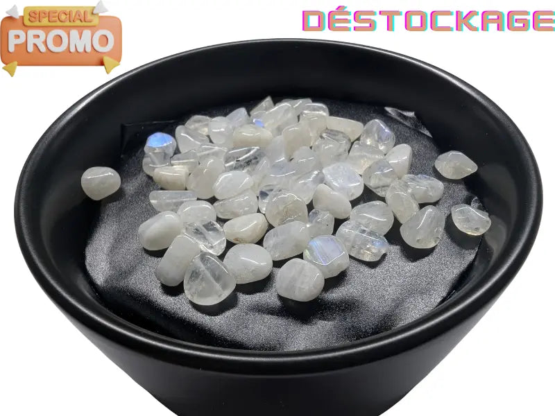 Pierre de lune - Nuggets percés Les Précieuses Perles