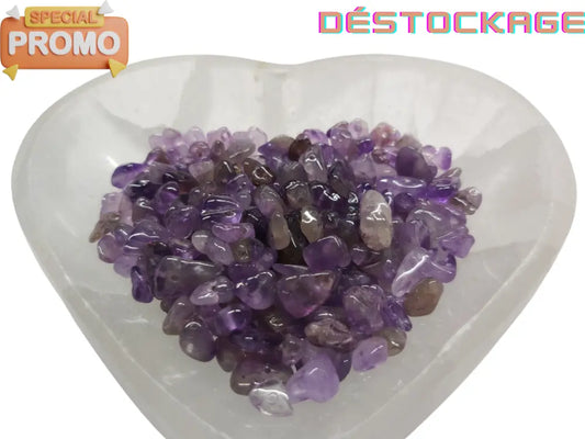 Améthyste - Pépites percées Les Précieuses Perles