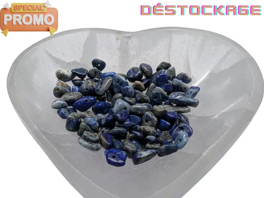 Lapis Lazuli - Pépites percées - 5 à 8 mm - 40 cm Les Précieuses Perles
