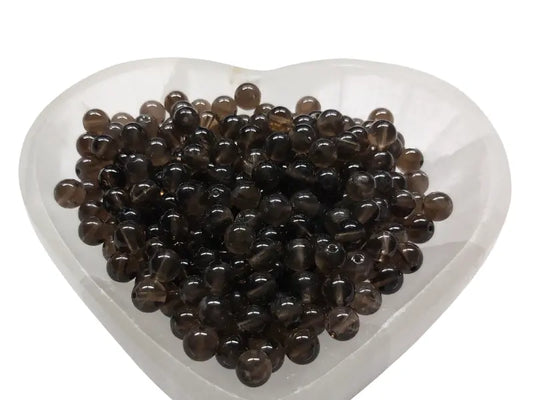 Quartz fumé - 6 mm - 30/60 Perles Les Précieuses Perles