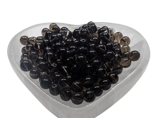 Quartz fumé - 8 mm - 20/40 Perles Les Précieuses Perles