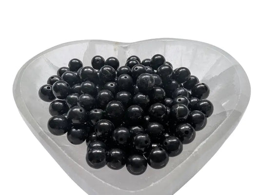 Shungite - 8 mm - 10/20 Perles Les Précieuses Perles