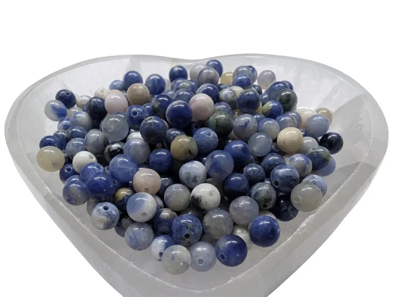 Sodalite - 6 mm - 60 Perles Les Précieuses Perles