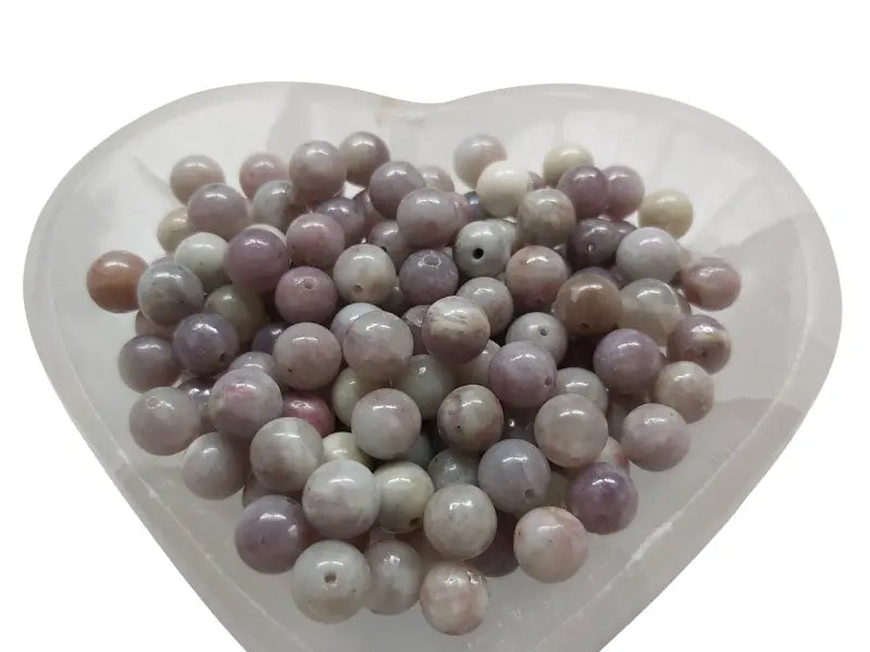 Tourmaline rose - 8 mm - 20/40 Perles Les Précieuses Perles