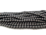 Hématite noire synthétique - 6 mm - 60 Perles