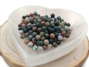 Agate Indienne - 6 mm - 30/60 Perles