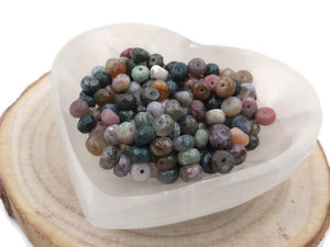 Agate indienne - Facettes 8 x 5 mm - 30/60 Perles