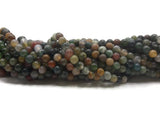 Agate Indienne - 4 mm - 80 Perles