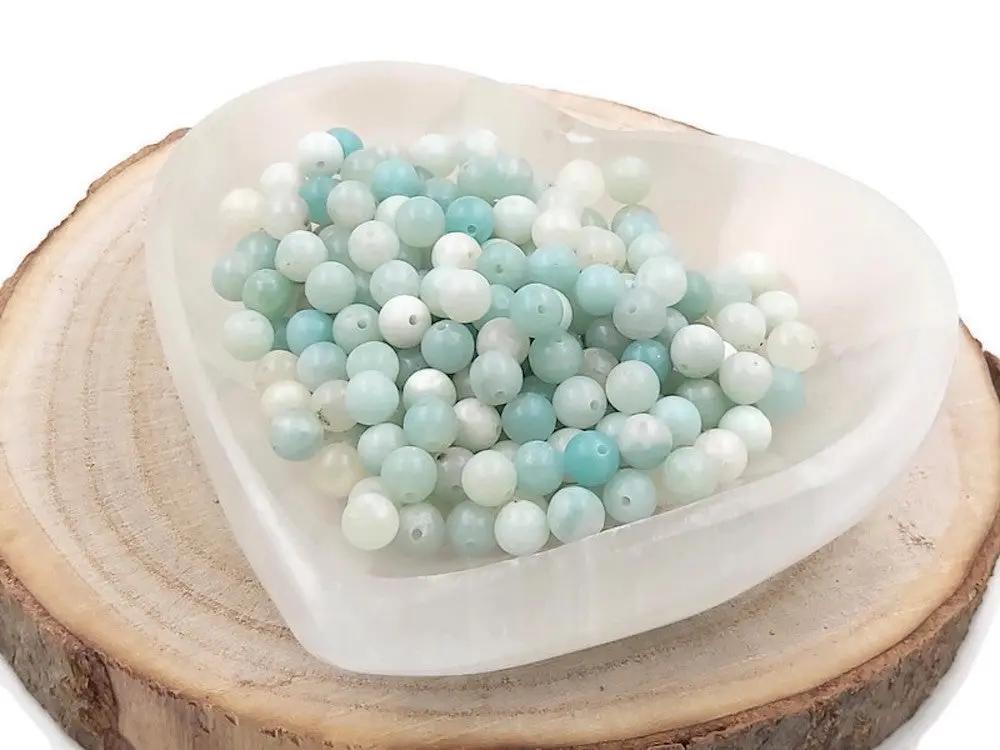 Amazonite - 6 mm - 30/60 Perles Les Précieuses Perles