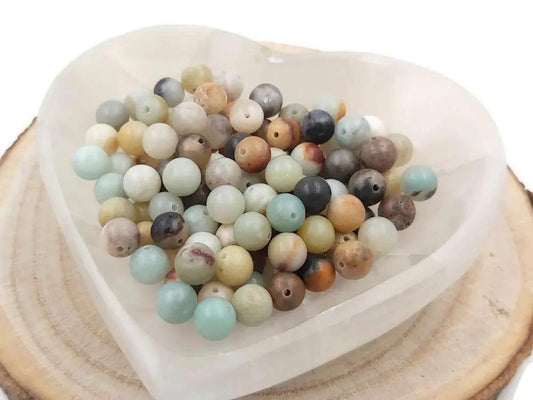 Amazonite - 8 mm - 20/40 Perles Les Précieuses Perles