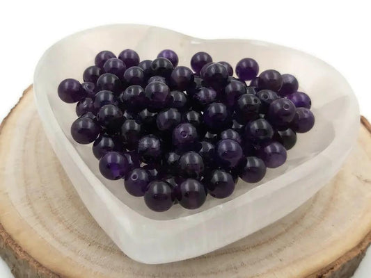 Améthyste - 8 mm - 20/40 Perles Les Précieuses Perles