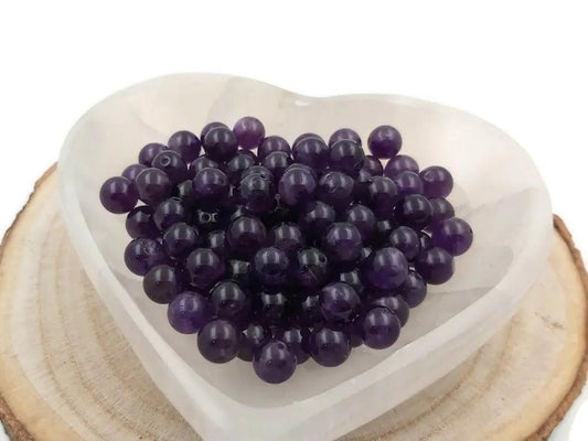 Améthyste Grade A+ - 8 mm - 20 Perles Les Précieuses Perles