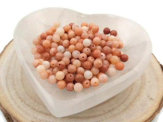 Aventurine rose - 6 mm - 60 Perles Les Précieuses Perles