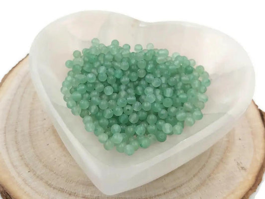 Aventurine verte - 4 mm - 80 Perles Les Précieuses Perles