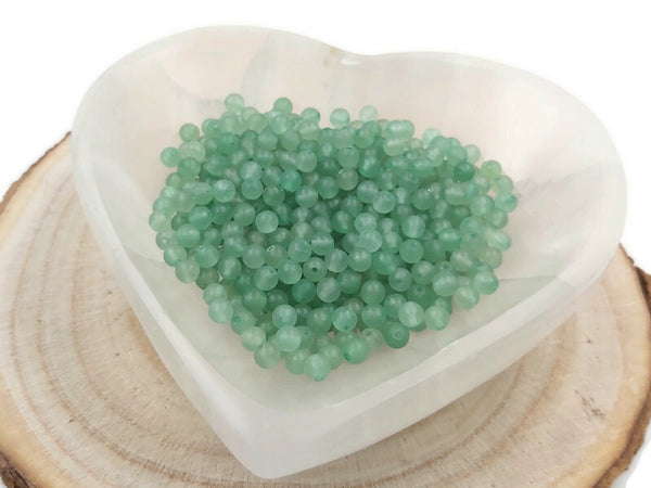 Aventurine verte - 4 mm - 80 Perles