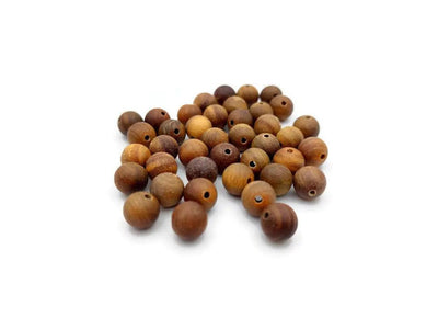 Bois de santal - 8 mm - 20/40 Perles Les Précieuses Perles
