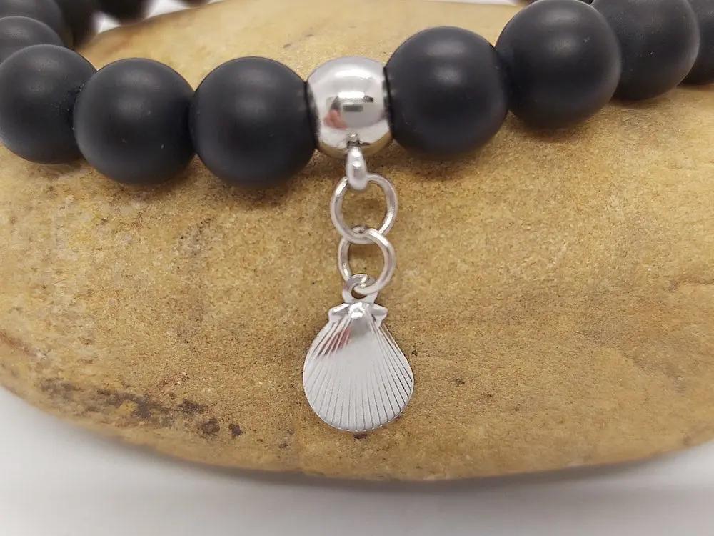 Breloque coquillage inox - lot de 20/40 Les Précieuses Perles