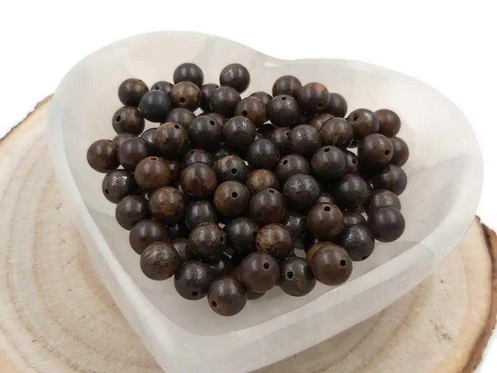 Bronzite - 8 mm - 20/40 Perles Les Précieuses Perles