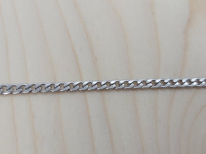 Chaine maille gourmette 5 x 3  mm Inox - vendue au mètre