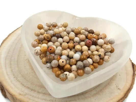 Chrysanthème - 6 mm - 30/60 Perles Les Précieuses Perles