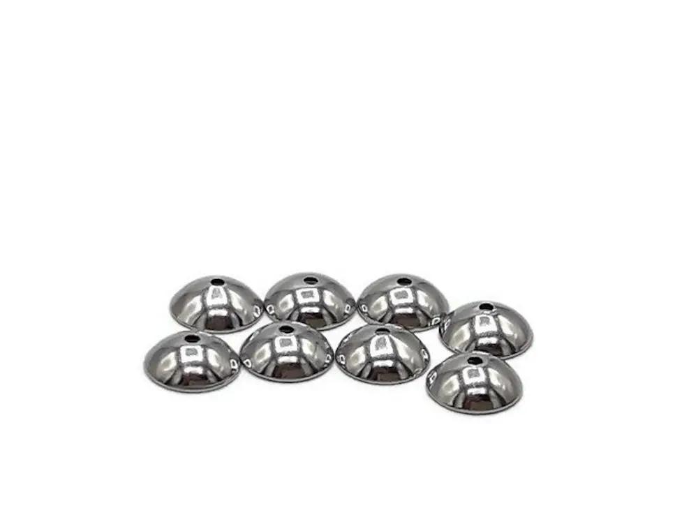 Coupelles inox pour perles de 6 mm Les Précieuses Perles