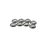 Coupelles inox pour perles de 6 mm