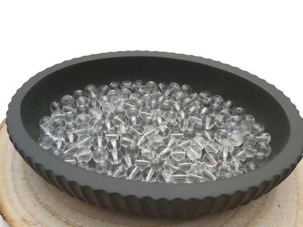 Cristal de roche - 6 mm - 30/60 Perles