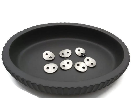 Bouton fermoir wrap inox - Lot de 10/20 Les Précieuses Perles