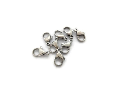 Fermoirs mousqueton - Inox Les Précieuses Perles