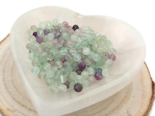 Fluorite - 6 mm - 30/60 Perles Les Précieuses Perles