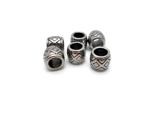 Perles décoratives inox - 11 mm Les Précieuses Perles