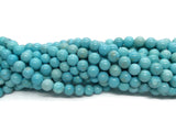 Howlite turquoise - 6 mm - 30/60 Perles