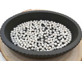 Howlite blanche synthétique - 4 mm - 80 Perles