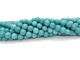 Howlite turquoise - 8 mm - 20/40 Perles