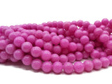 Jade rose - 10 mm - 20 Perles