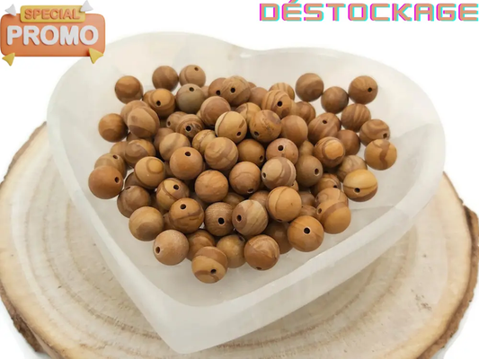 Jaspe marron - 8 mm - 40 Perles Les Précieuses Perles