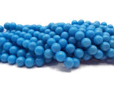 Jade bleu - 10 mm - 20 Perles
