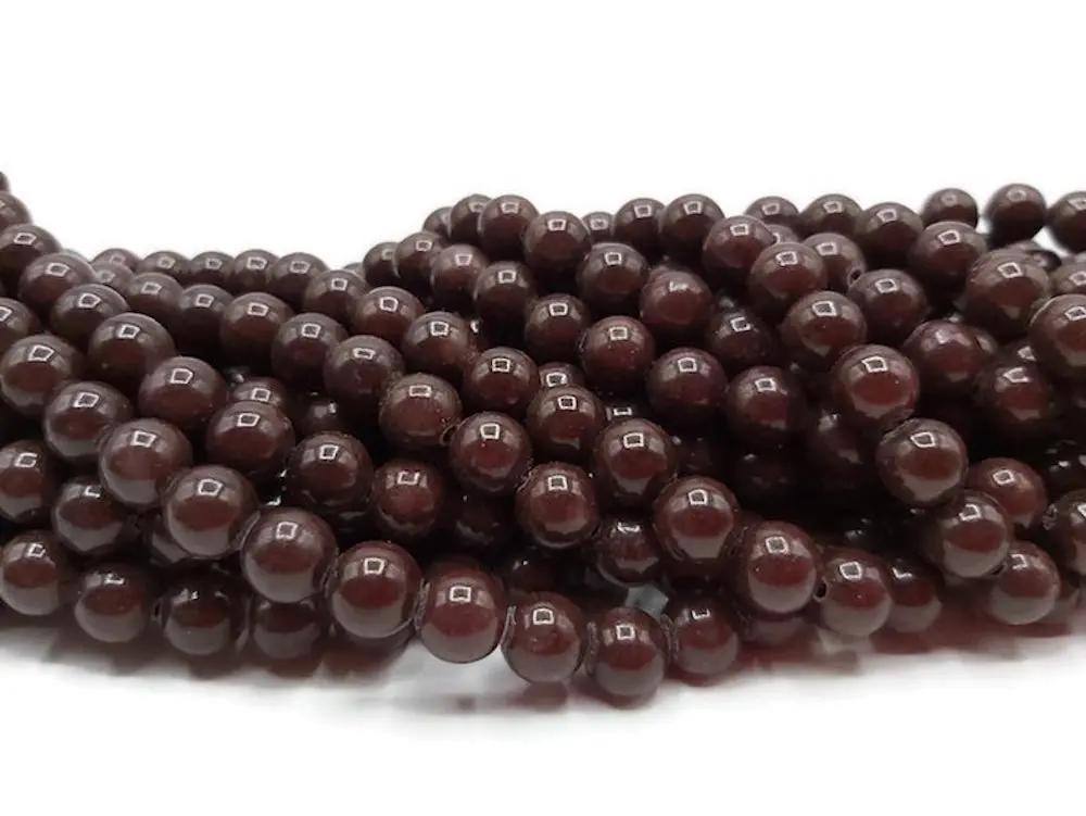 Jade marron - 8 mm - 20/40 Perles Les Précieuses Perles