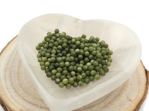 Jade vert - 4 mm - 80 Perles