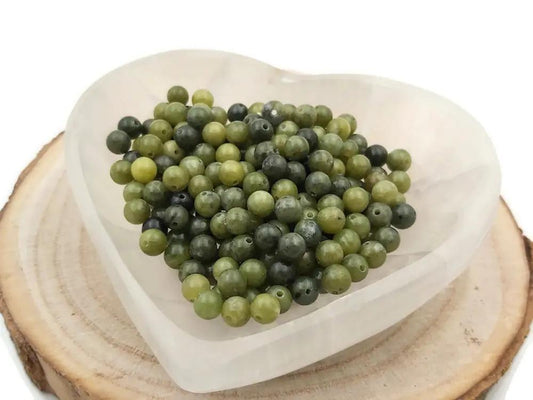 Jade vert - 6 mm - 60 Perles Les Précieuses Perles