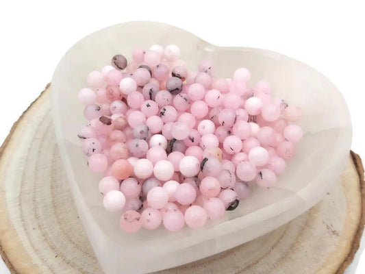 Jaspe rose - 6 mm - 60 Perles Les Précieuses Perles