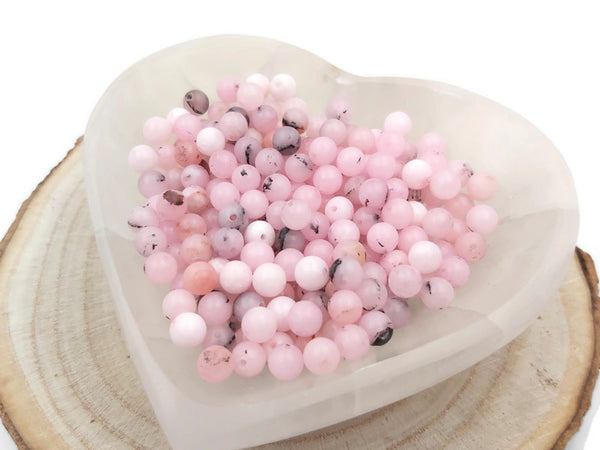 Jaspe rose - 6 mm - 60 Perles