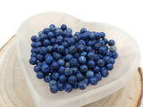 Jaspe sésame bleu royal - 6 mm - 60 Perles