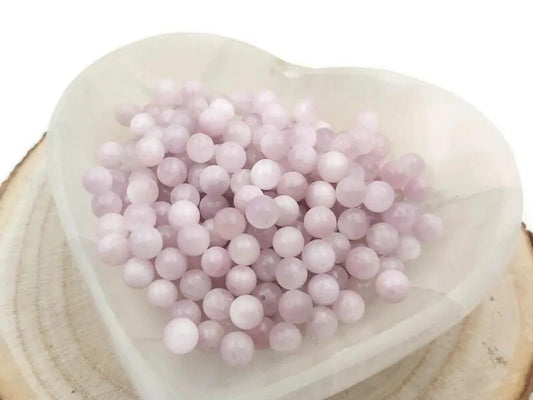 Kunzite -  6 mm - 15/30 Perles Les Précieuses Perles